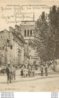 ANIANE PLACE DE L'EGLISE SAINT JEAN BAPTISTE - Aniane