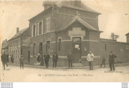 ACHEUX LA POSTE - Acheux En Amienois