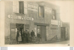 BUSSIERE POITEVINE  CARTE PHOTO HOTEL PEIGNER HOTEL DE LA POSTE - Bussiere Poitevine