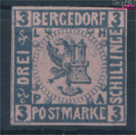 Bergedorf 4ND Neu- Bzw. Nachdruck Postfrisch 1887 Wappen (10342319 - Bergedorf