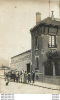 MONTREUIL SOUS BOIS CARTE PHOTO 1909 VINS EN GROS - Montreuil