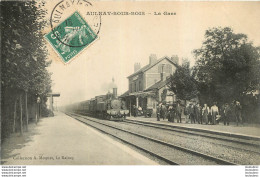 AULNAY SOUS BOIS LA GARE AVEC LE TRAIN - Aulnay Sous Bois