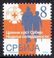 Serbia 2006 Solidarity Red Cross Tax Charity Surcharge Stamp MNH - Serbie