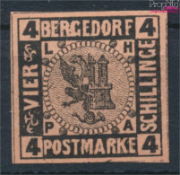 Bergedorf 5ND Neu- Bzw. Nachdruck Postfrisch 1887 Wappen (10348789 - Bergedorf