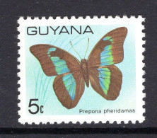 Guyana 1978-80 Butterflies - 5c Value HM (SG 698) - Guyane (1966-...)