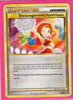 Carte Pokemon Francaise 2011 Noir Et Blanc Appel Legende 76/95 Encouragements Neuve - Noir & Blanc