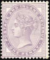 * SG#170 - 1d. Lilac. Die I. F. - Altri & Non Classificati