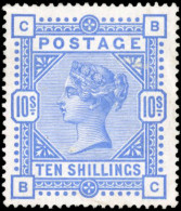 (*) SG#183 - 10s. Ultramarine. Very Fresh. VF. - Other & Unclassified
