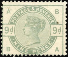 * SG#195 - 9p. Dull Green. F. - Other & Unclassified