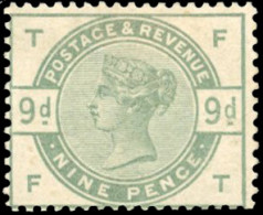 * SG#195 - 9d. Dull Green. VF. - Otros & Sin Clasificación