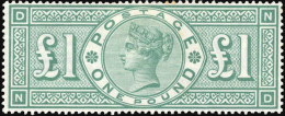 * SG#212 - 1£. Green. Light Crease But VF. - Other & Unclassified