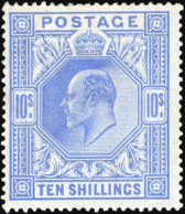 * SG#265 - 10sh. Dull Blue. VF. - Other & Unclassified