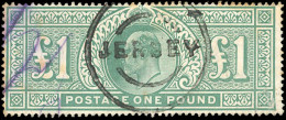Obl. SG#266 - 1£. Green. Unused In JERSEY. F. - Sonstige & Ohne Zuordnung