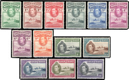 * SG#120/132 - Complet Set. 13 Values. VF. - Costa D'Oro (...-1957)