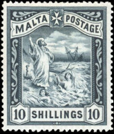 * SG#31/35 - Set Of 5. Complete Set. VF. - Malta (...-1964)