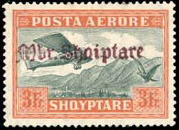 * 22/28 - Poste Aérienne. Série Complète. 7 Valeurs. Signé ROIG. TB. RR. - Albanien