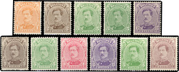 ** COB#135A/140C - Albert 1er. 11 Valeurs De 3 Types Différents II, III Et IV. SUP. - Autres & Non Classés