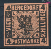 Bergedorf 5ND Neu- Bzw. Nachdruck Postfrisch 1887 Wappen (10348803 - Bergedorf