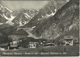 Pecetto Fraz. Di Macugnaga (Verbania) Albergo Ristorante "Signal", Monte Rosa E Cima Jazzi Sul Fondo - Verbania