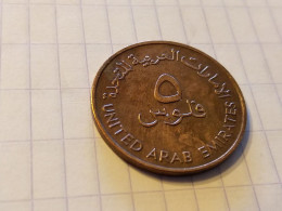 5 Fils 1982 Emirats Arabes Unis - Emirats Arabes Unis