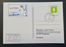 TAAF,  Entier Postal Oblitéré De Kerguelen Le 5/9/2014. - Briefe U. Dokumente