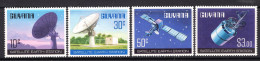 Guyana 1978 Satellite Earth Station Set HM (SG 713-716) - Guyane (1966-...)