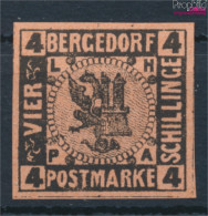 Bergedorf 5ND Neu- Bzw. Nachdruck Postfrisch 1887 Wappen (10348829 - Bergedorf