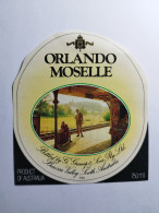 Etiquette AUSTRALIA ORLANDO MOSELLE BOTTLED BY G.GRAMP & SONS PTY. LTD. BAROSSA VALLEY - Other & Unclassified