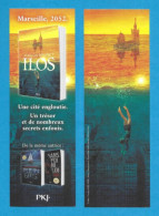 Marque Page.  Marion Brunet.   Ilos.   PKJ.   Bookmark. - Lesezeichen