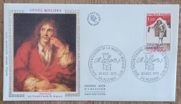 FDC 1973 - YT N°1771 - MOLIERE - PEZENAS - 1970-1979