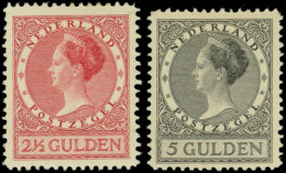 * 152A/153 - 2 1/2g. Rose + 5g. Gris-noir. 2 Valeurs. TB. - Other & Unclassified