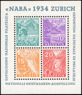 * Zu#195 / 198 - Bloc NABA. 4 Valeurs. SUP. - Other & Unclassified