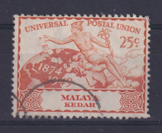 Malaya - Kedah: 1949   U.P.U.   SG74   25c   Used - Kedah