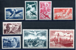 RC 27308 FRANCE COTE 96€ PA N° DIVERS LOT DE POSTE AERIENNE NEUF ** MNH TB - 1927-1959 Nuevos