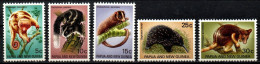 Papau Neuguinea 1971 - Mi.Nr. 197 - 201 - Postfrisch MNH - Tiere Animals - Papua Nuova Guinea