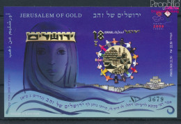 Israel Block81B (kompl.Ausg.) Ungezähnt Postfrisch 2008 Jerusalem Aus Gold (10348745 - Nuovi (senza Tab)