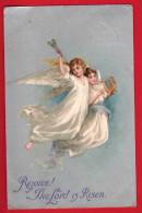 ANGELS ART NOUVEAU   REJOICE THE LORD IS RISEN   Pu 1906 - Angeli