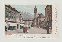 INNSBRUCK:  BURGGRABEN  -  NACH  DEUTSCHLAND  -  KLEINFORMAT - Innsbruck