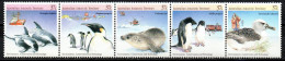 Australisches Antarktis-Territorium AAT 1988 - Mi.Nr. 79 - 83 - Postfrisch MNH - Tiere Animals - Unused Stamps