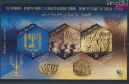 Israel Block95A (kompl.Ausg.) Postfrisch 2018 Menora (10348720 - Nuevos (sin Tab)