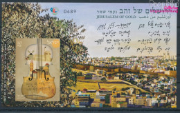 Israel Block96B (kompl.Ausg.) Ungezähnt Postfrisch 2018 Jerusalem Of Gold Lied (10348717 - Nuevos (sin Tab)