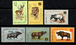 Vietnam 1964 - Mi.Nr. 319 - 324 - Postfrisch MNH - Tiere Animals - Vietnam