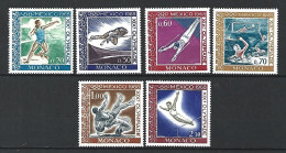 Timbre De Monaco Neuf ** N 736 / 741 - Unused Stamps