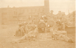 GERMANY - ARMY CAMP WWI  - PROSIT DEN EDLEN SPENDERN 4/178- LILLE DEN 25/5/15 - CARTOLINA FOTOGRAFICA FP NON UTILIZZATA - War 1914-18