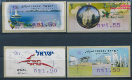 Israel ATM55f-ATM58 Postfrisch 2007 Automatenmarken (10369162 - Affrancature Meccaniche/Frama