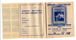 QUINZAINE DE  L'ECOLE  PUBLIQUE 1957 N62 - Autres & Non Classés