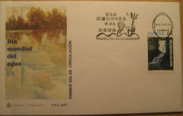 FDC Barcelona 1997.- Dia Mundial Del Agua. - FDC