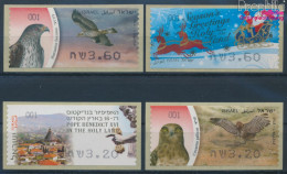 Israel ATM64-ATM67 Postfrisch 2009 Automatenmarken (10369148 - Franking Labels