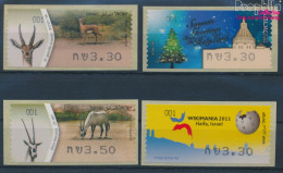 Israel ATM79-ATM82 Postfrisch 2011 Automatenmarken (10369135 - Frankeervignetten (Frama)