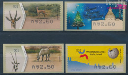 Israel ATM79-ATM82 Postfrisch 2011 Automatenmarken (10369136 - Vignettes D'affranchissement (Frama)